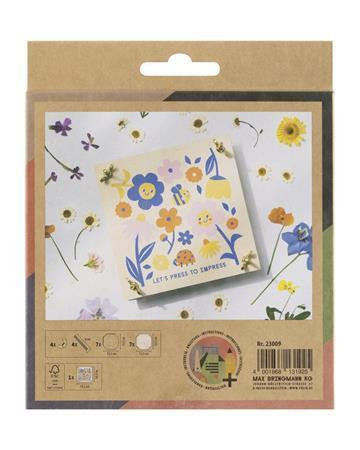 Lis na květiny "Flower Press“, 14,5 x 14,5 cm, FOLIA 23009