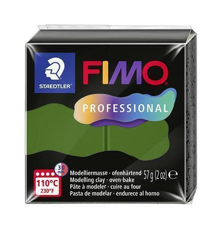 Modelovací hmota FIMO "Professional", trávová zelená, 57 g, FIMO 8040-57