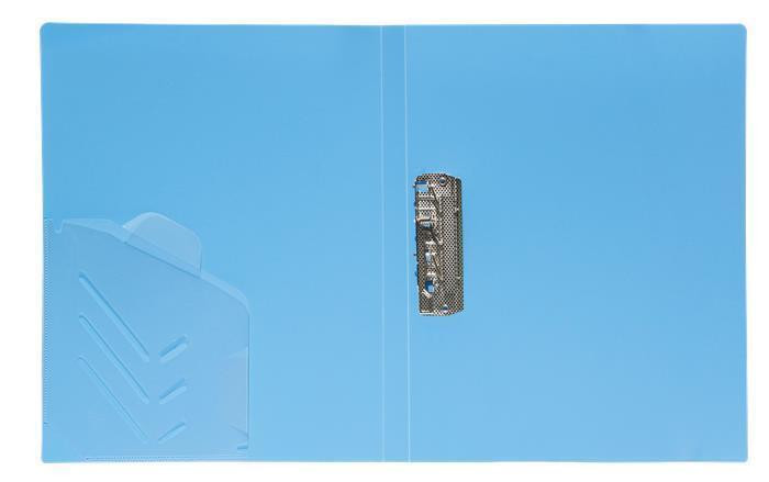 Desky s rychlosvorkou "FO-CF02", modrá, A4, PP, FLEXOFFICE