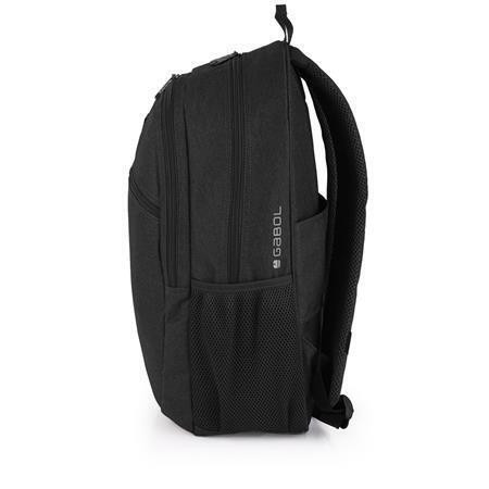 Školní batoh "Wolf", černá, s přihrádkou na notebook, GABOL 237296