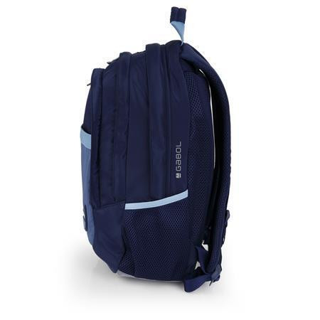 Školní batoh "Whisper", tmavě modrá, s přihrádkou na notebook, GABOL 238140K