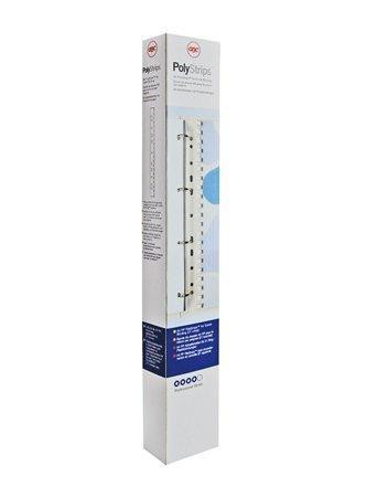 Závěsná lišta "CombBind", průhledná, pro plastový hřbet, A4, PP, GBC