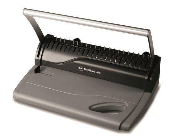 Vazač "MultiBind 208", manuální, pro kovový a plastový hřbet, 125 listů, GBC