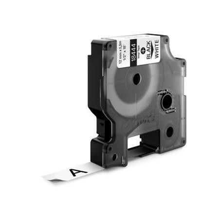 Páska,  vinylová, 12 mm, bílá, DYMO