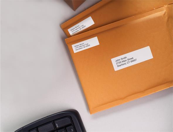 Adresní štítky "LW", 89x36 / 1x260, DYMO