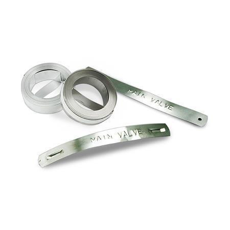 Páska, hliníková, nepřilnavá, 12 mm x 4,8 m, DYMO "M1011"