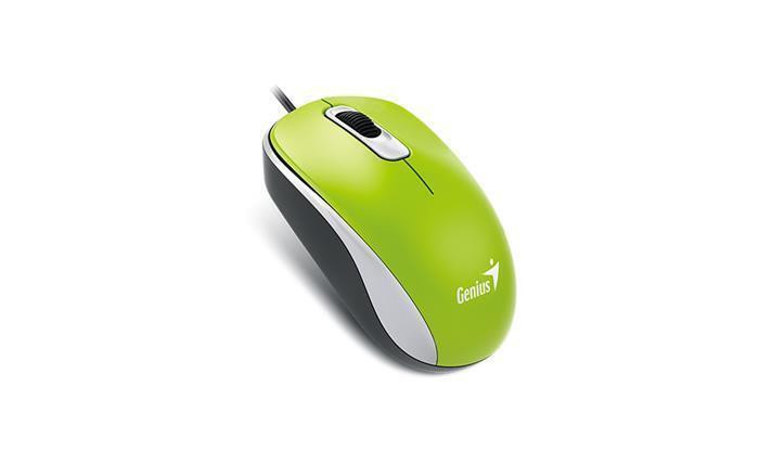 Myš "DX-120", zelená, drátová, optická, USB, GENIUS