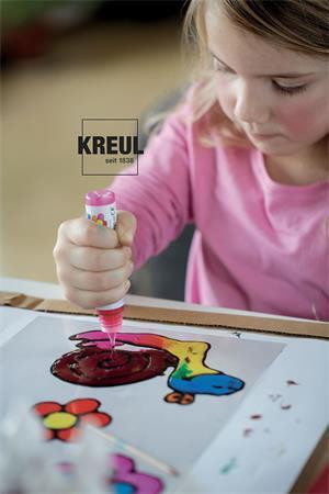 Sada barev na sklo "MUCKI WINDOW COLOR", 29ml, Svět zvířátek, KREUL