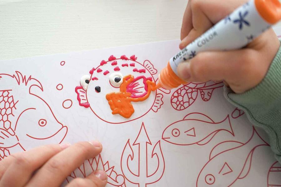 Sada barev na sklo Window Color "Magic Sea", KREUL