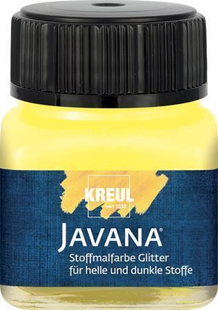 Sada "Barva na textil třpytivá" 6 x 20 ml - základní, JAVANA, KREUL