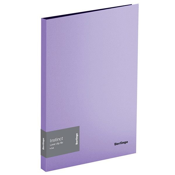 Pořadač s pákovou svorkou, A4, 17mm, 700mic, fialový, Berlingo, Instinct