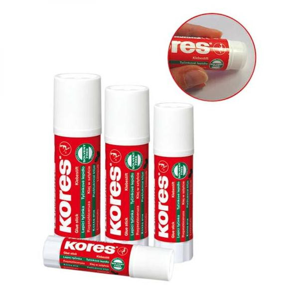 Lepicí tyčinka bílá, 40g, Kores