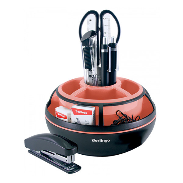 Stolní organizér červený, Berlingo, Instinct, DOPRODEJ