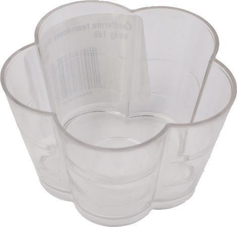 Čajová svíčka, forma, květina, 5,1 x 2,9 cm