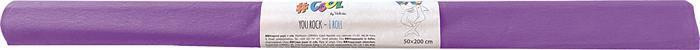 Krepový papír, světle fialová, 50x200 cm, COOL BY VICTORIA