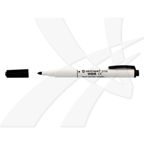 Centropen, Popisovač 2709, černý, 5ks, 1.8mm, stíratelný, cena za 1ks