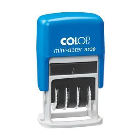Razítko datumové "S120", anglický formát data, COLOP RC01051203