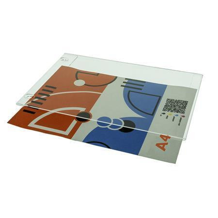 Držák na dokumenty, transparentní, nástěnný, A4, plexisklo, vertikální, ANTRA 4089G