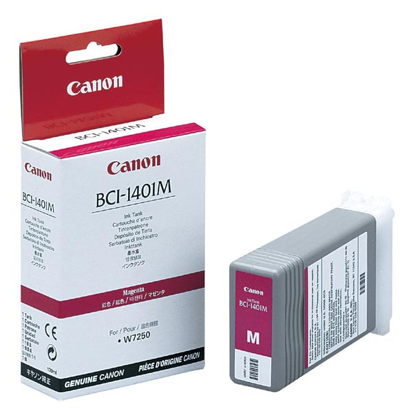 Canon originální ink BCI-1401 M, 7570A001, magenta, DOPRODEJ