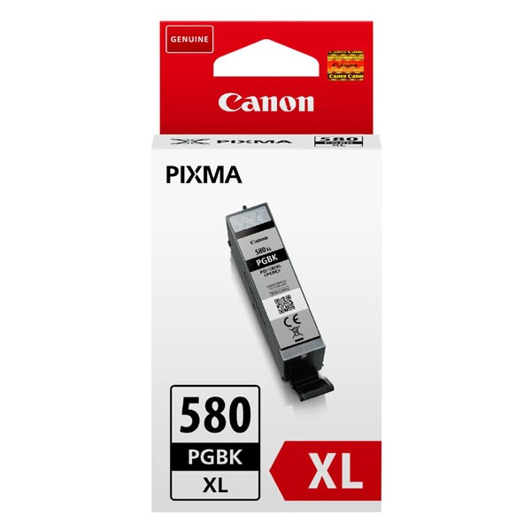 Canon originální ink PGI-580 PGBK XL, 2024C001, black, 18.5ml, high capacity, -