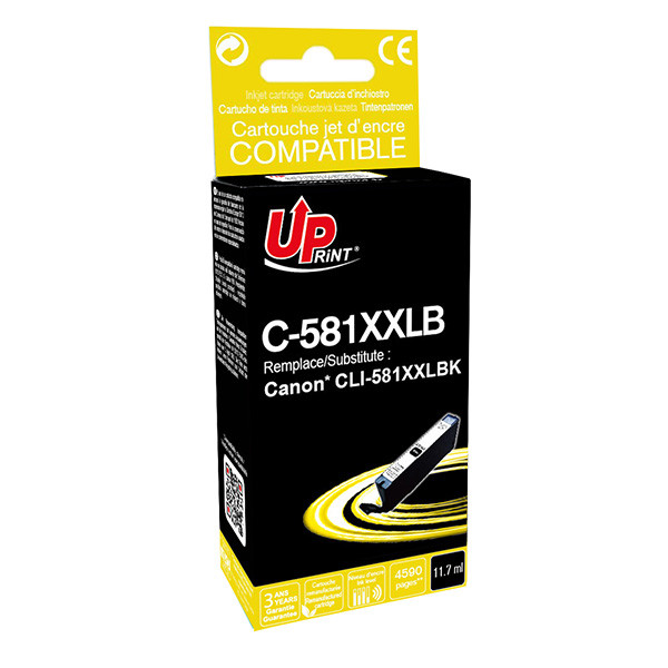 UPrint kompatibilní ink s CLI-581BK XXL, C-581XXLB, black, 11,7ml, very high capacity