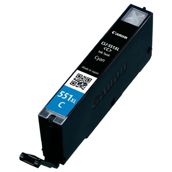 Canon originální ink CLI-551 XL C, 6444B001, cyan, 665str., 11ml, high capacity