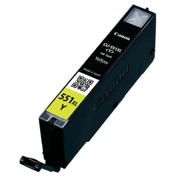Canon originální ink CLI-551 XL Y, 6446B001, yellow, 665str., 11ml, high capacity