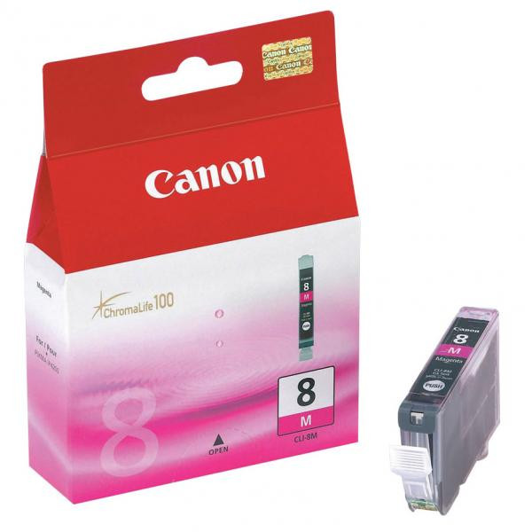 Canon originální ink CLI-8 M, 0622B001, magenta, 490str., 13ml