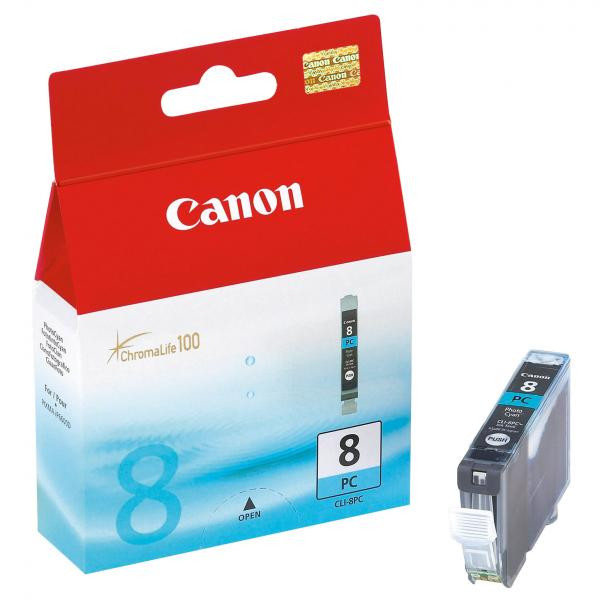Canon originální ink CLI-8 PC, 0624B001, photo cyan, 450str., 13ml, photo