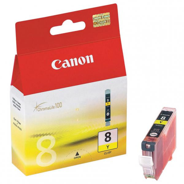 Canon originální ink CLI-8 Y, 0623B001, yellow, 490str., 13ml