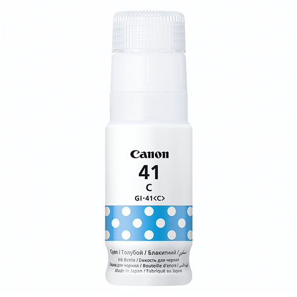 Canon originální ink GI-41 C, 4543C001, cyan, 70ml