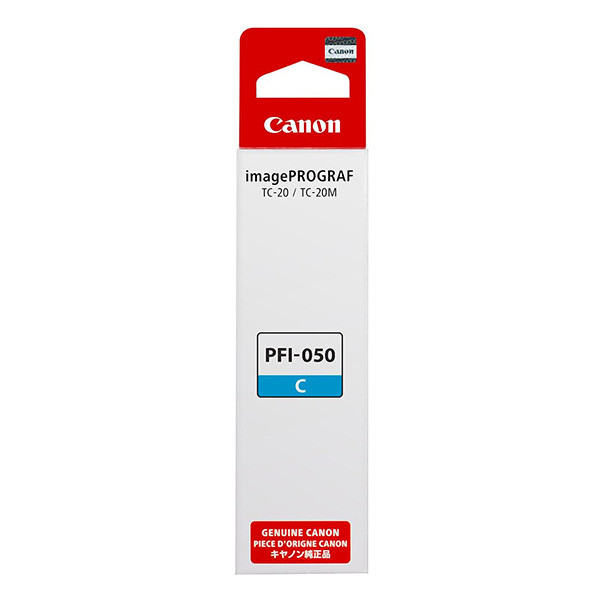Canon originální bottle ink PFI-050 C, 5699C001, cyan, 70ml