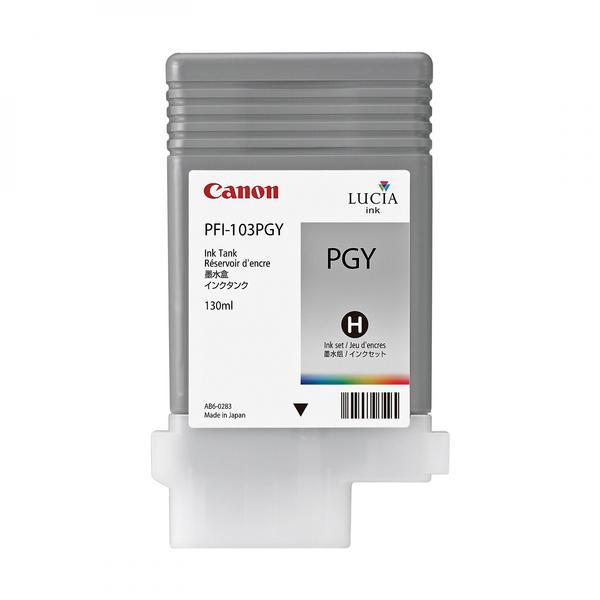 Canon originální ink PFI-103 PGY, 2214B001, photo grey, 130ml