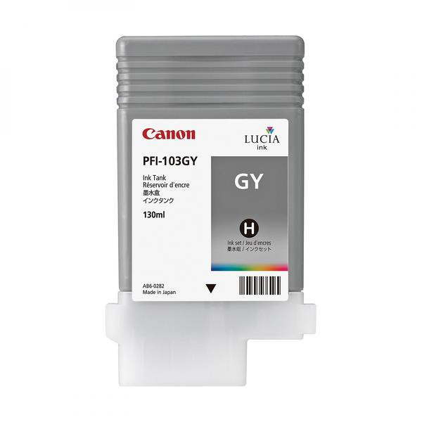 Canon originální ink PFI-103 GY, 2213B001, grey, 130ml