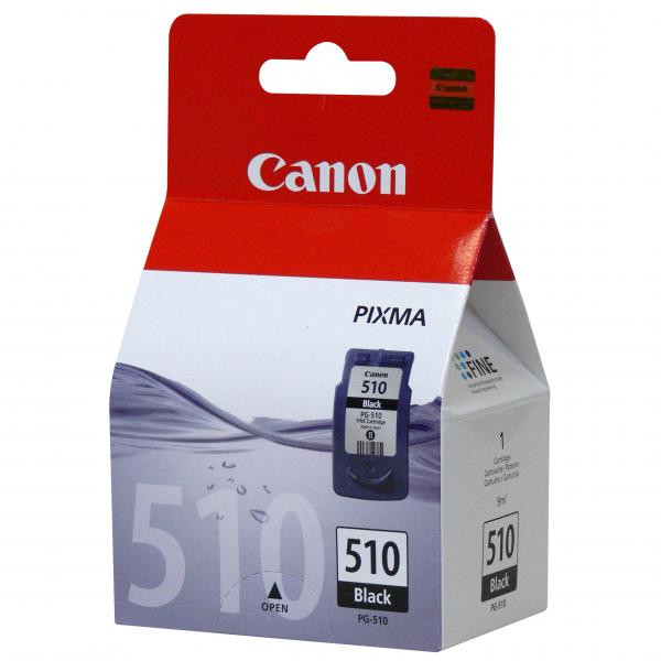 Canon originální ink PG-510 BK, 2970B001, black, 220str., 9ml