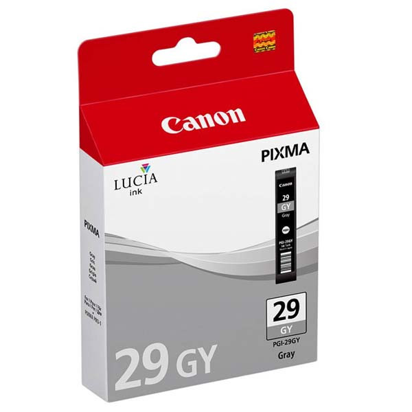 Canon originální ink PGI-29 GY, 4871B001, grey