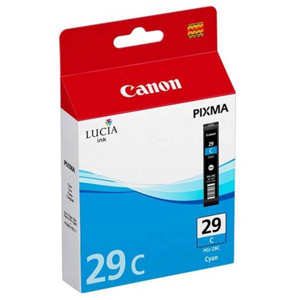 Canon originální ink PGI-29 C, 4873B001, cyan
