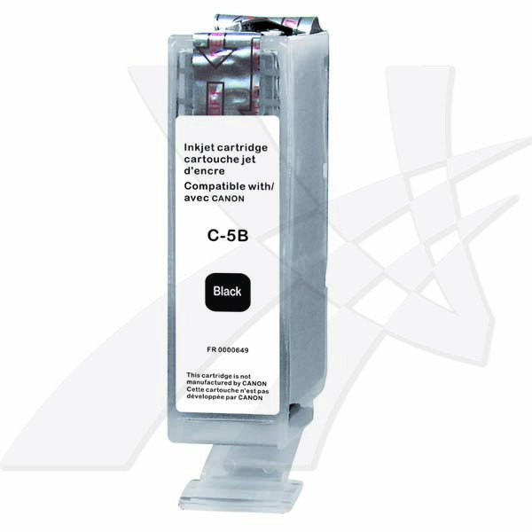 UPrint kompatibilní ink s PGI5BK, C-5B, black, 380str., 26ml, s čipem