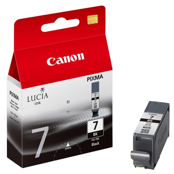 Canon originální ink PGI-7 BK, 2444B001, black, 570str.