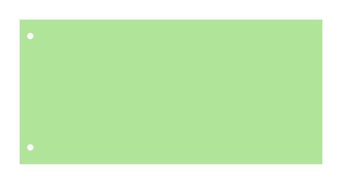 Rozdělovače, zelená, karton, VICTORIA