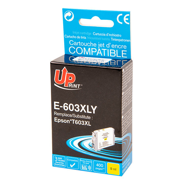 UPrint kompatibilní ink s C13T03A44010, 603XL, E-603XLY, yellow, 9ml