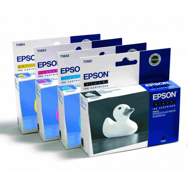 Epson originální ink C13T05514020, black, blistr s ochranou, 290str., 8ml