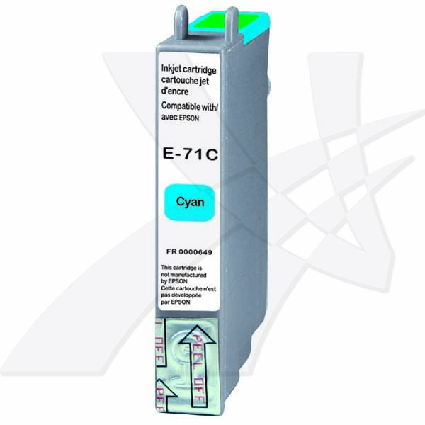 UPrint kompatibilní ink s C13T07124011, E-71C, cyan, 10ml