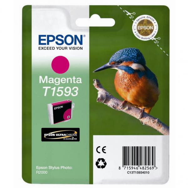 Epson originální ink C13T15934010, magenta, 17ml