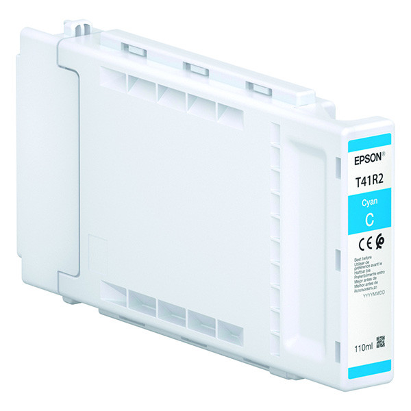 Epson originální ink C13T41R240, T41R240, cyan, 110ml