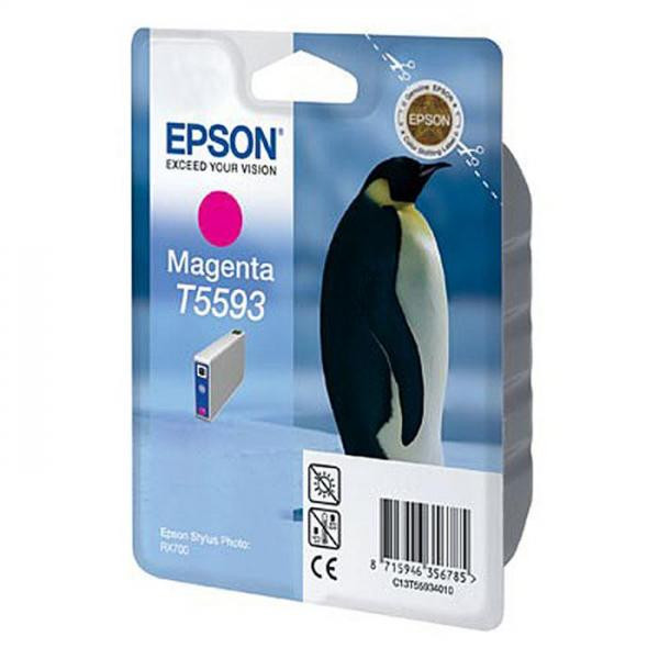 Epson originální ink C13T55934010, magenta, 13ml