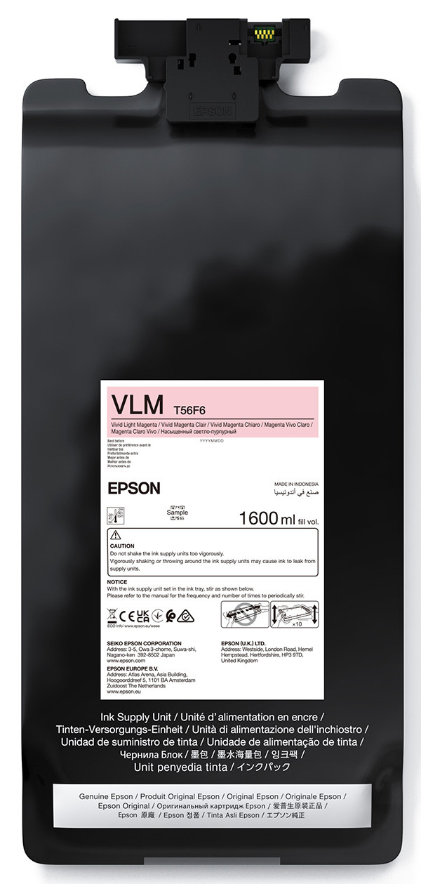 Epson originální ink C13T56F600, vivid light magenta