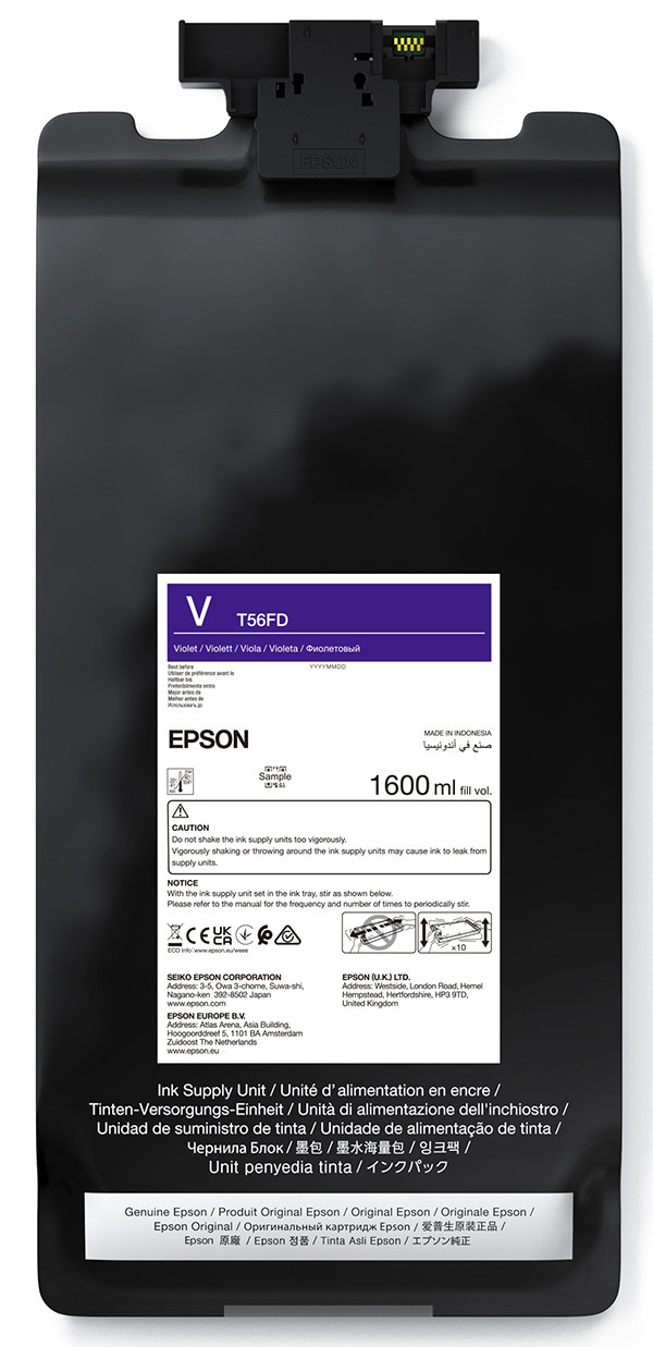 Epson originální ink C13T56FD00, violet