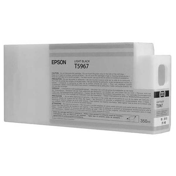 Epson originální ink C13T596700, light black, 350ml