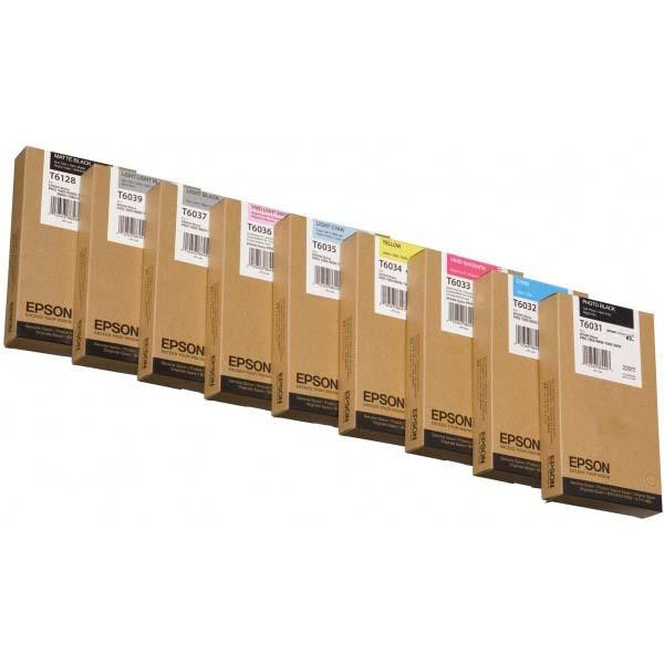 Epson originální ink C13T603700, light black, 220ml